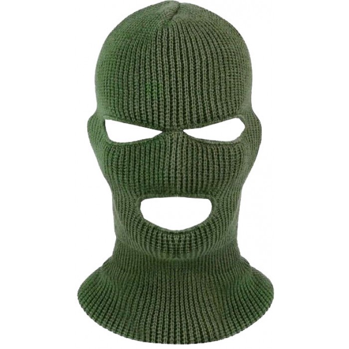 OLIVE GREEN THERMAL BALACLAVA